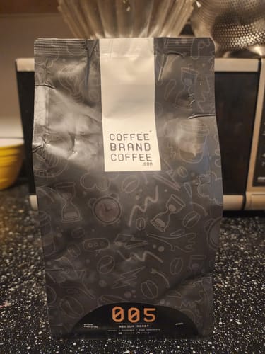 Customer photo review of Bourbon Flavored Coffee