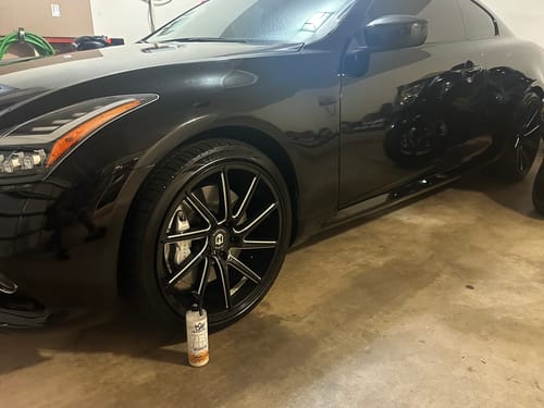 Customer photo review of TIRE TREAT - Graphene Tire Dressing