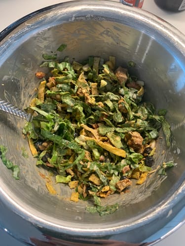 Customer photo review of Southwest Mini w/Fajita Chicken