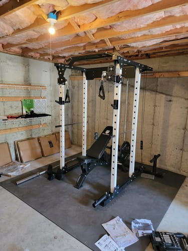 Customer photo review of Major Fitness PLM03 All-In-One Home Gym Power Rack