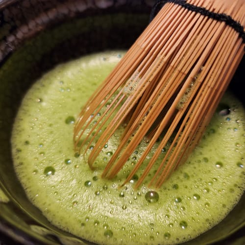 Customer photo review of Premium Matcha Chiran Green Tea