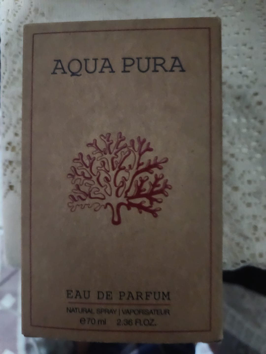 Customer photo review of Aqua Pura EDP 70 ml