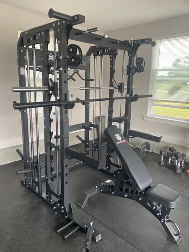 Customer photo review of Major Fitness 7ft 20kg Home Gym Barbell