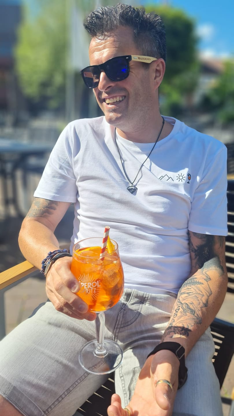 Customer photo review of Berg Sonne Spritz (Stick) - Unisex Premium Organic Shirt