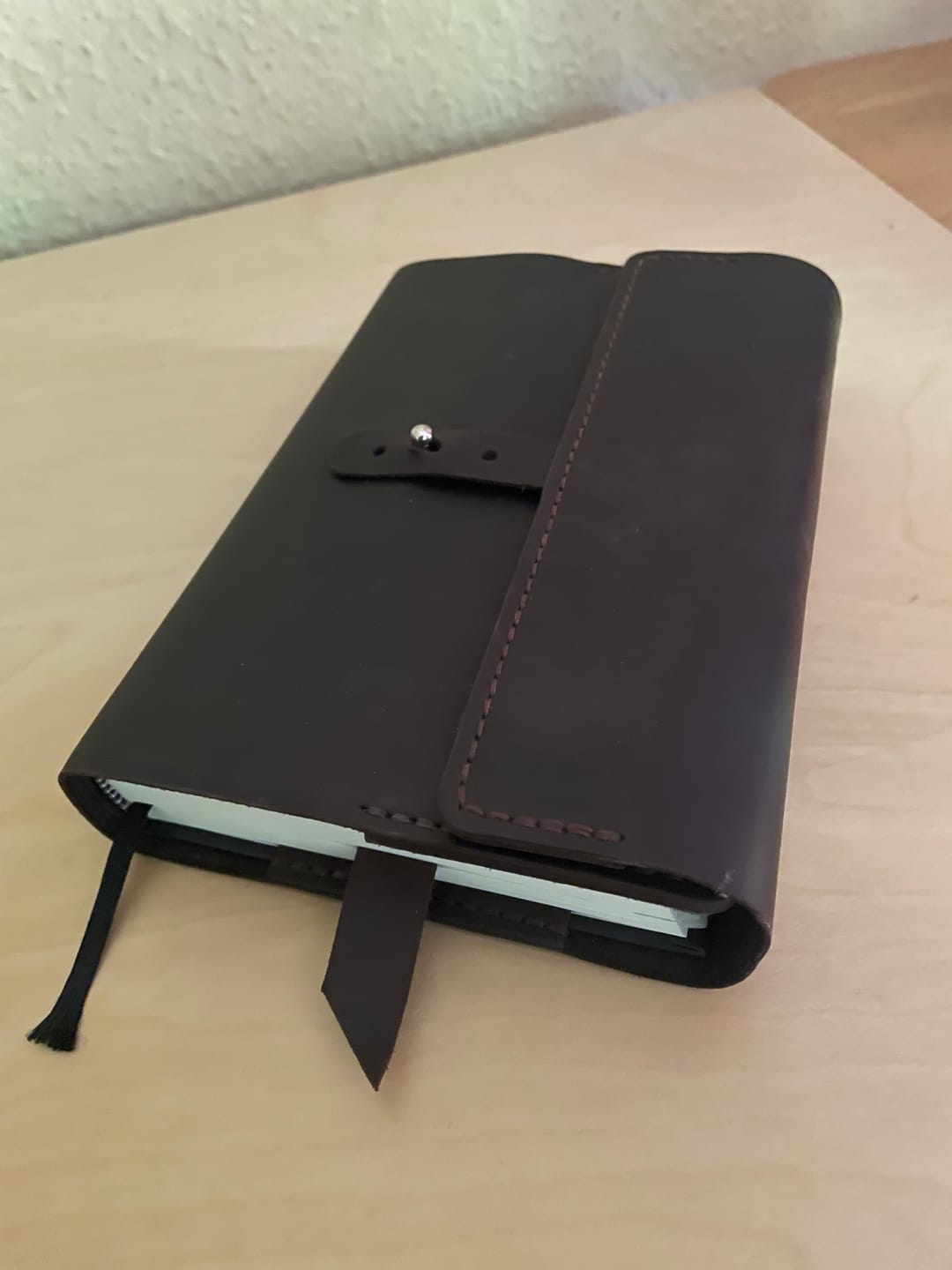 Customer photo review of Bibelhülle "Vario+" · echtes Leder · handmade Bibelhülle nach Maß