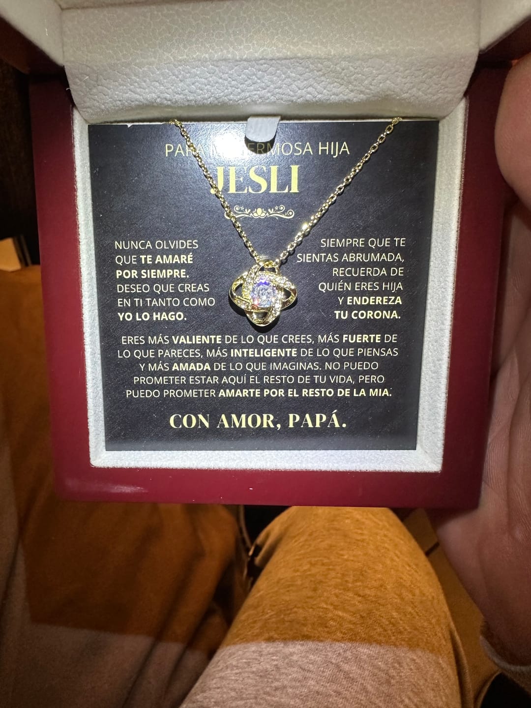 Customer photo review of Para Mi Hermosa Hija - LK250V2