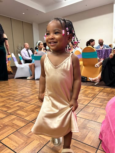 Customer photo review of Ivy Mommy and Me Matching Dresses