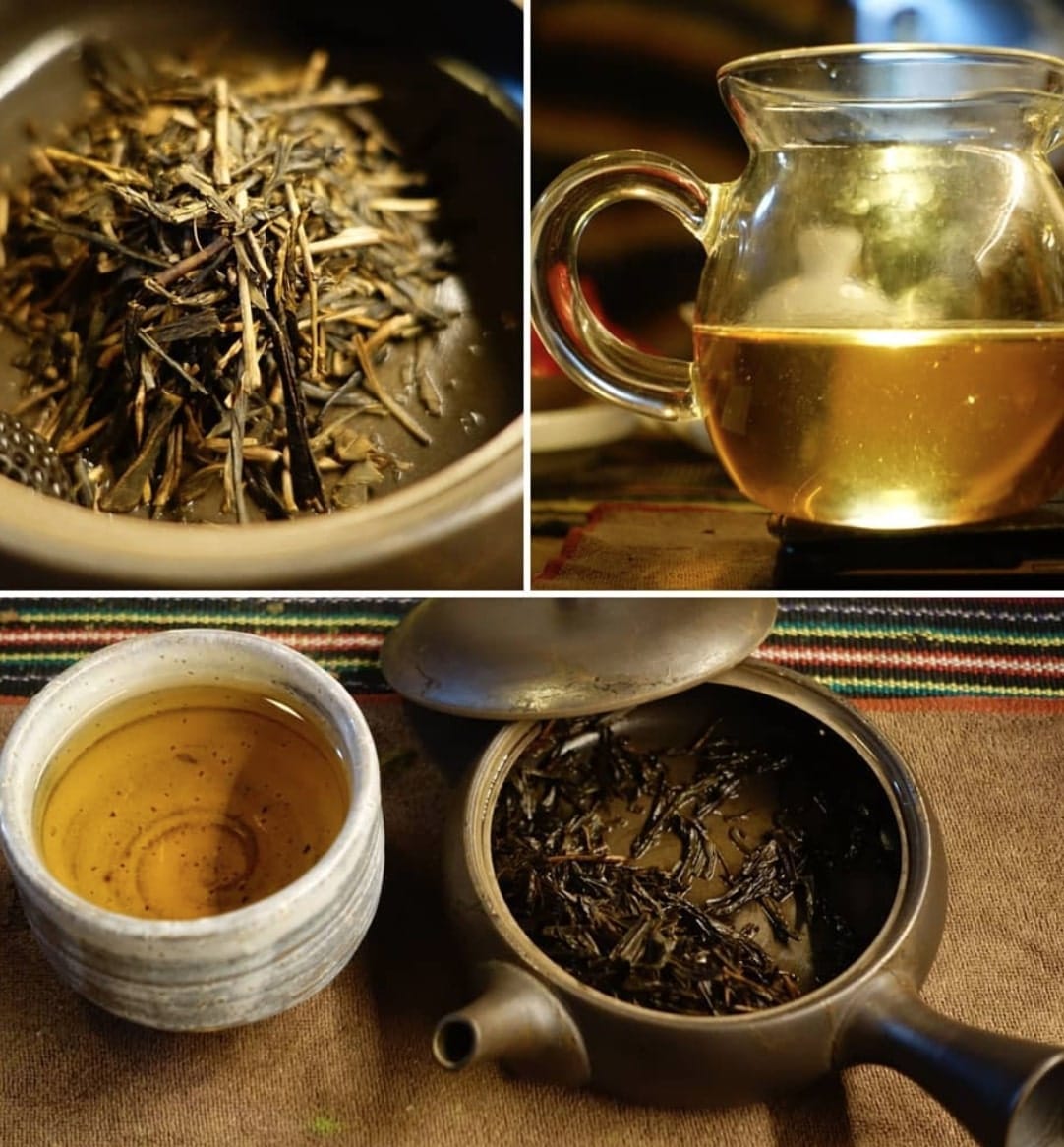 Customer photo review of Roasted Hojicha Green Tea Noike