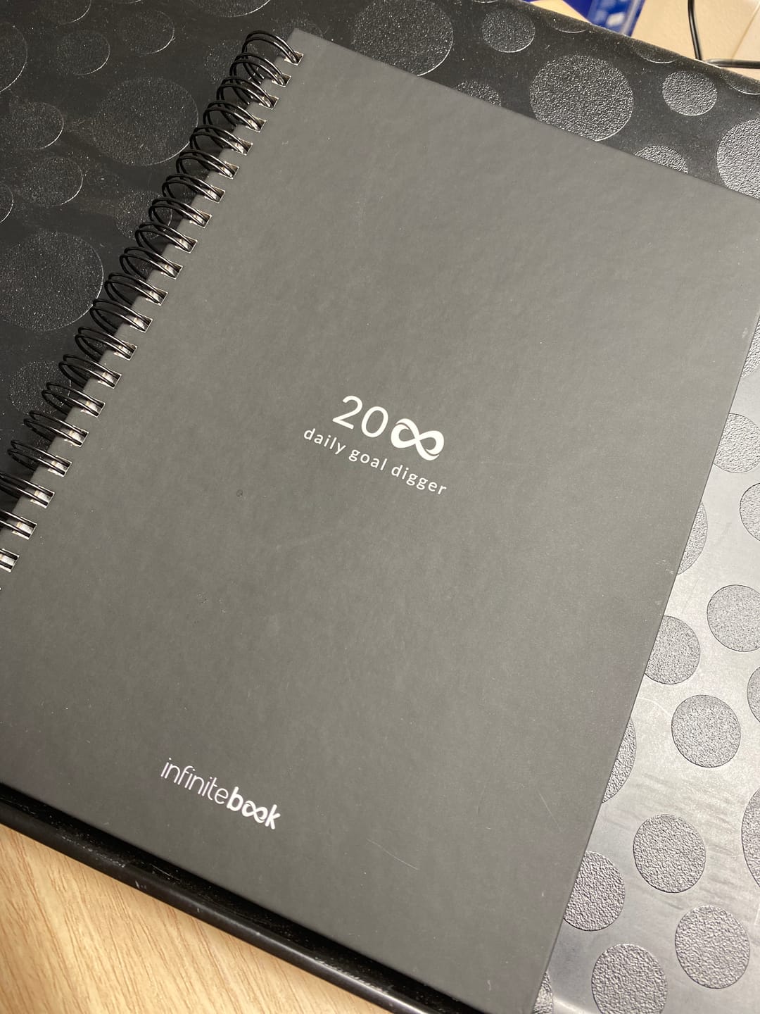 Customer photo review of Infinitebook Planner A5 Black