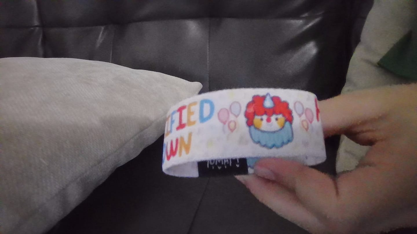 Customer photo review of Certified Clown Bracelet