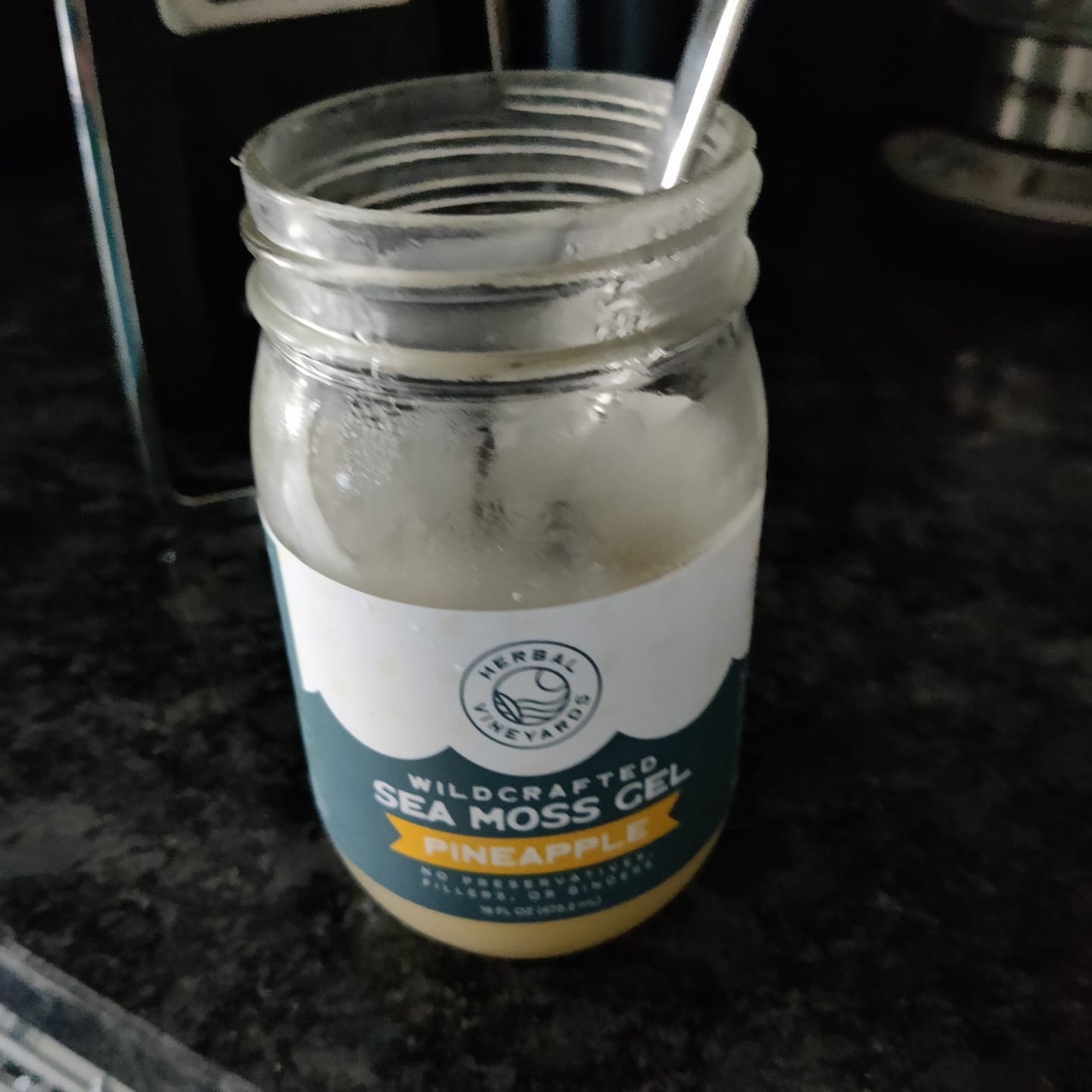 Customer photo review of EXCLUSIVE PINEAPPLE SEA MOSS GEL