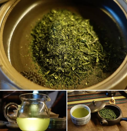 Customer photo review of Sencha Okumidori Green Tea