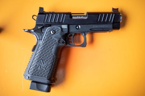 Customer photo review of EMG Staccato Licensed C2 Compact 2011 Gas Blowback Airsoft Pistol (VIP Grip CNC Ver.)