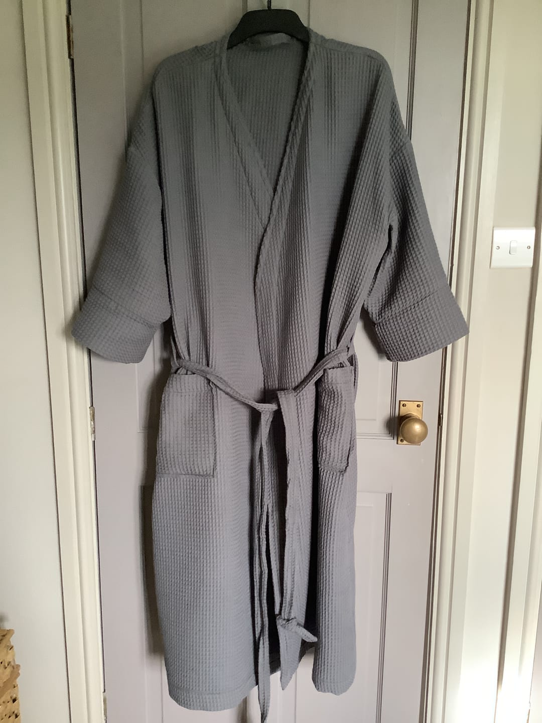 Customer photo review of 100% Cotton Waffle Fabric