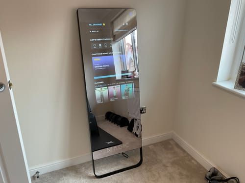 Customer photo review of MAGIC AI: Fitness Smart Mirror