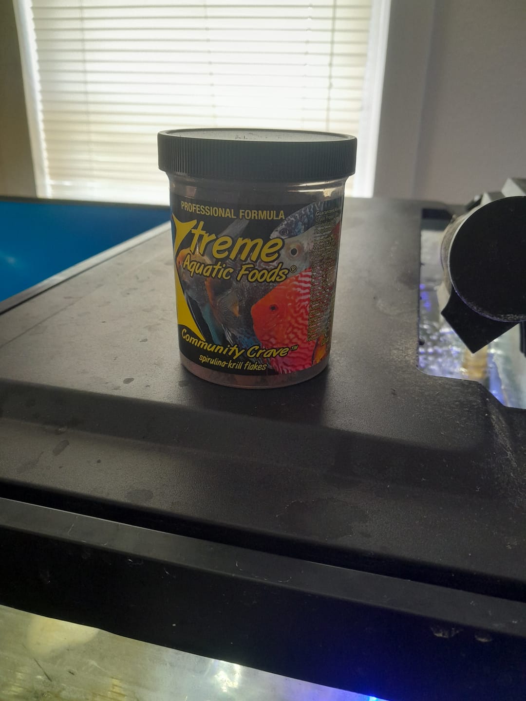 Customer photo review of Xtreme Community Crave Flakes. Krill/Spirulina