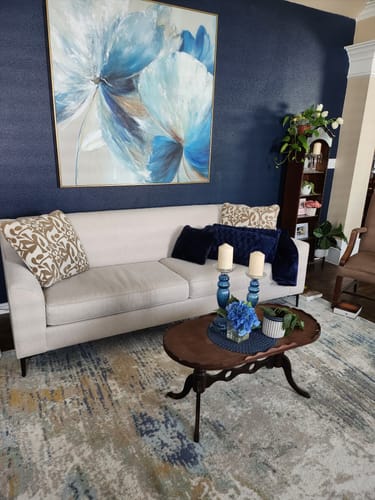 Customer photo review of Flower Canvas Art #FL060