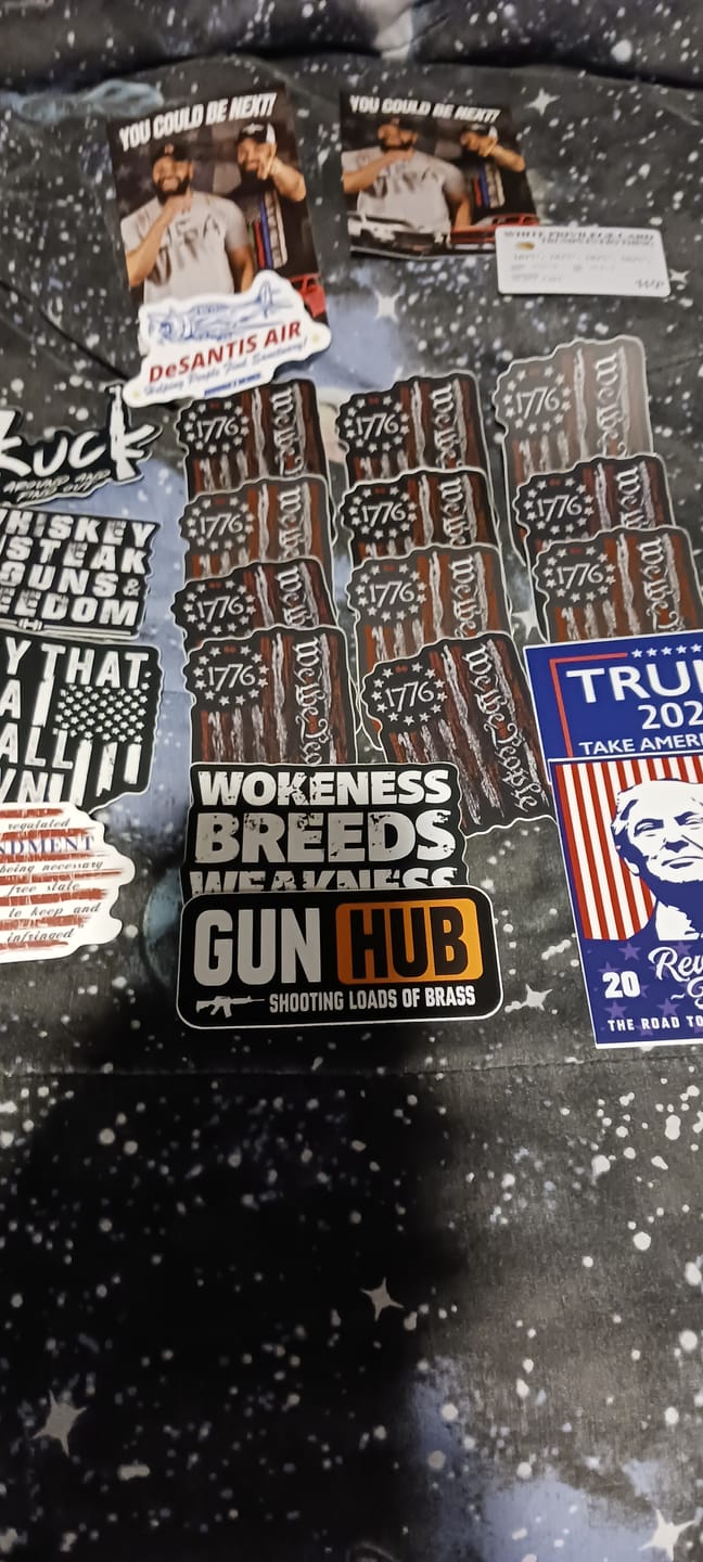 Customer photo review of Freedom Pack Decals - Hodgetwins/Bigly VIP Club