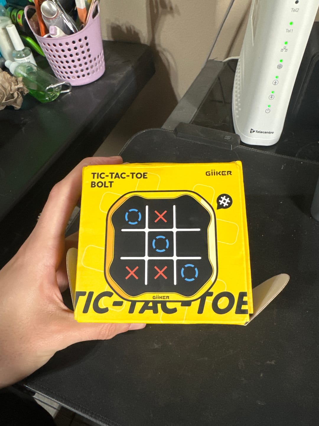 Customer photo review of GiiKER Tic-Tac-Toe Bolt