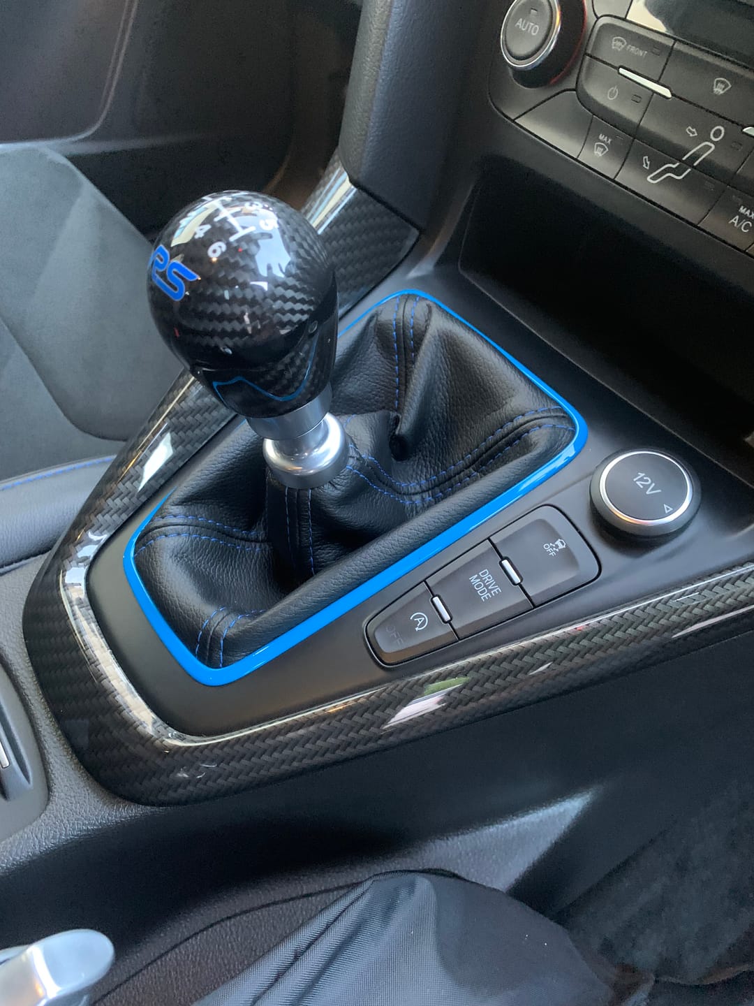 Customer photo review of Genuine Ford Mk3.5 Focus Gear Gaiter Ring (Painted Finishes)