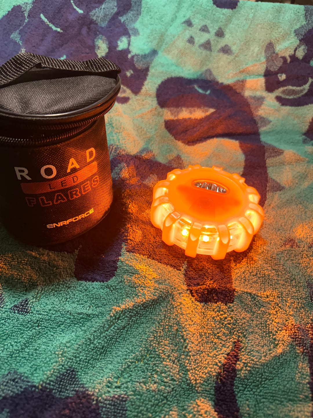 Customer photo review of Road Flares