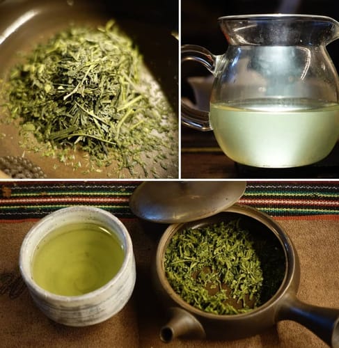 Customer photo review of Isagawa Sencha Loose Leaf Tea