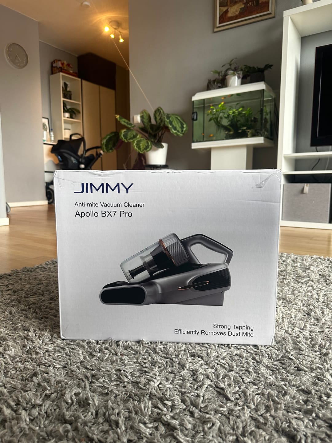 Customer photo review of BX7 Pro Anti-Mite Vacuum Cleaner