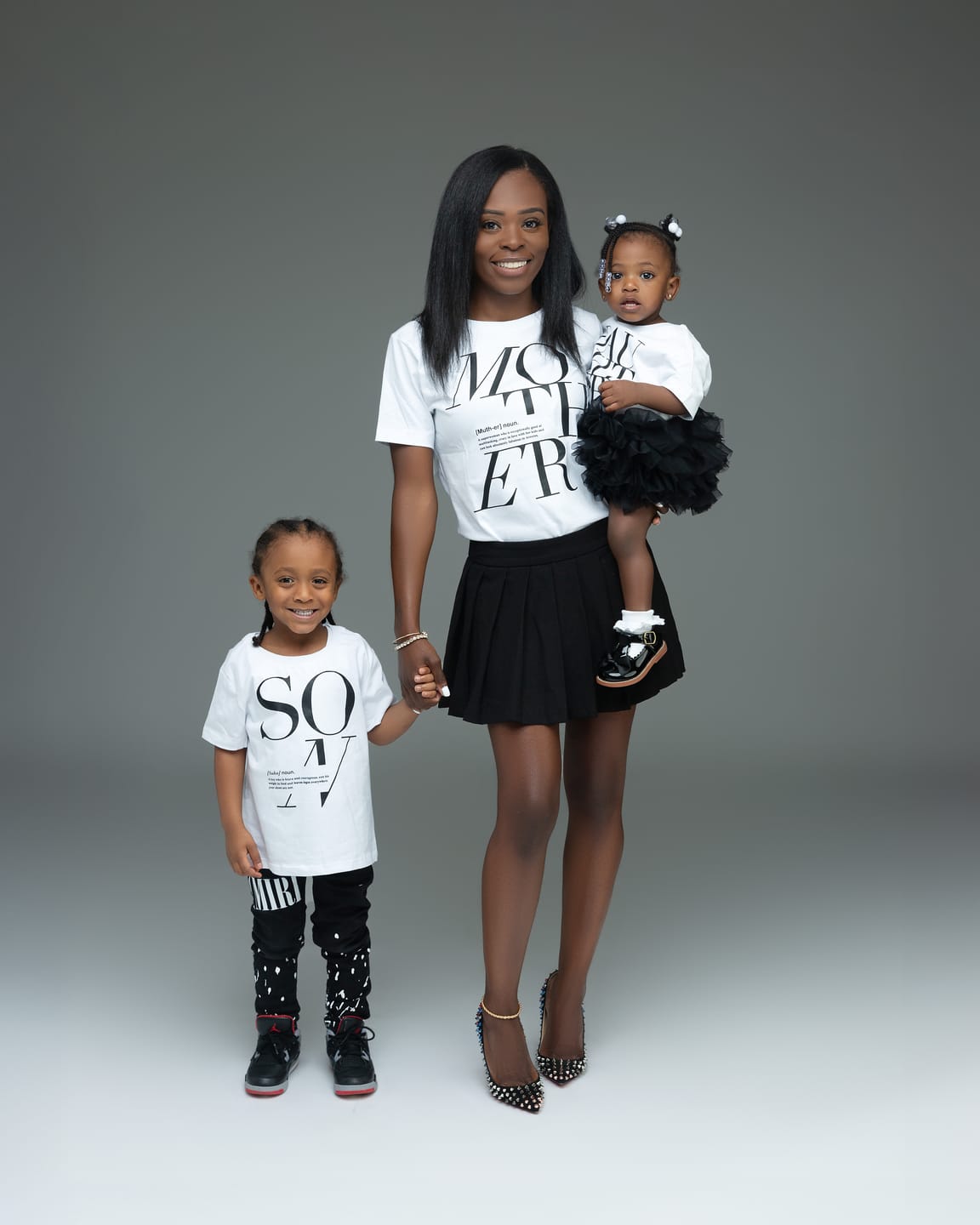 Customer photo review of Mother logo Remix T-shirt