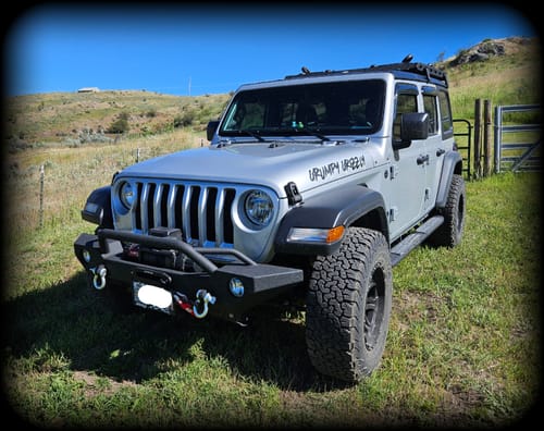 Customer photo review of OPENROAD 12,000lbs Winch with Synthetic Rope-Panther Series 3S