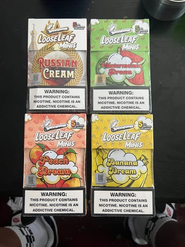 Customer photo review of Peach Dream LooseLeaf 5-Pack Minis (40 Count)