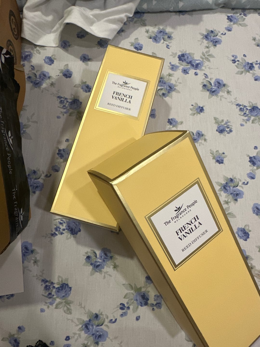 Customer photo review of Reed Diffuser Set French Vanilla