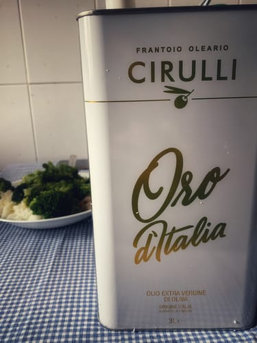 Customer photo review of 1 lattina di olio extravergine di oliva • 3 Litri