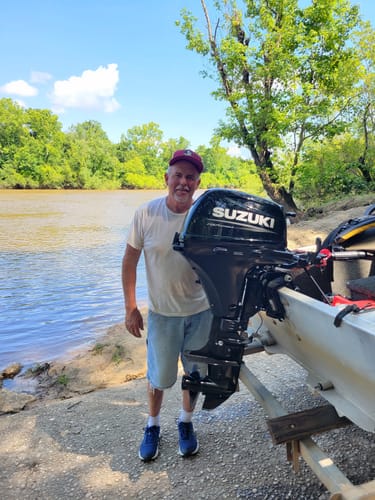 Customer photo review of Suzuki 20 HP Outboard Motor - Model DF20AS5