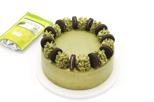 Customer photo review of Premium Matcha Latte Powder