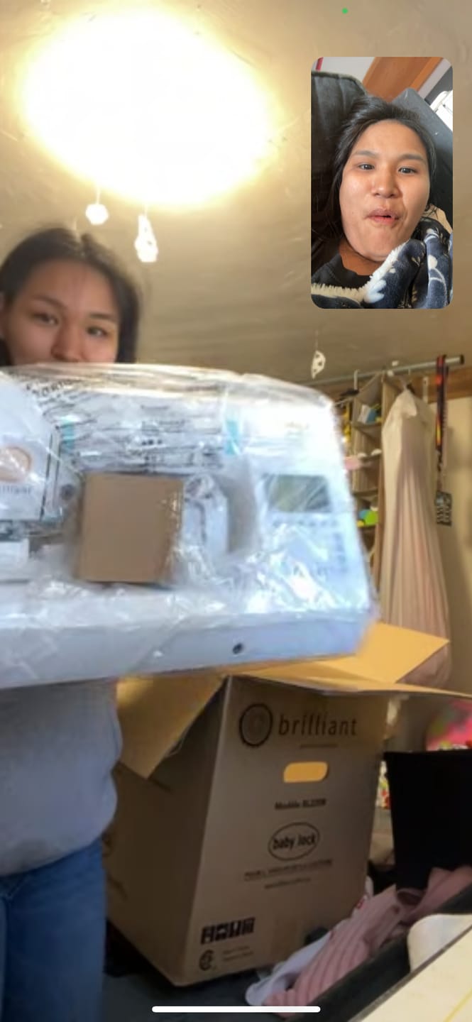 Customer photo review of Baby Lock BL220B Brilliant Computerized Sewing Machine with FREE Bundle