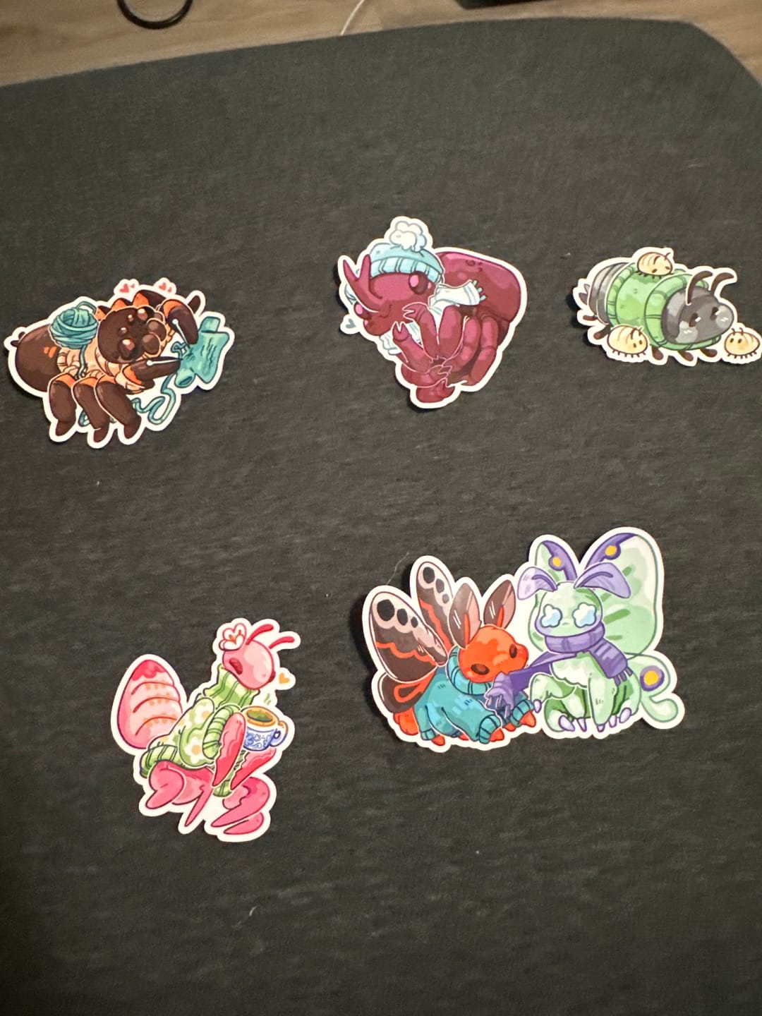Customer photo review of Sweater Bug Stickers Blind Bag Series 4