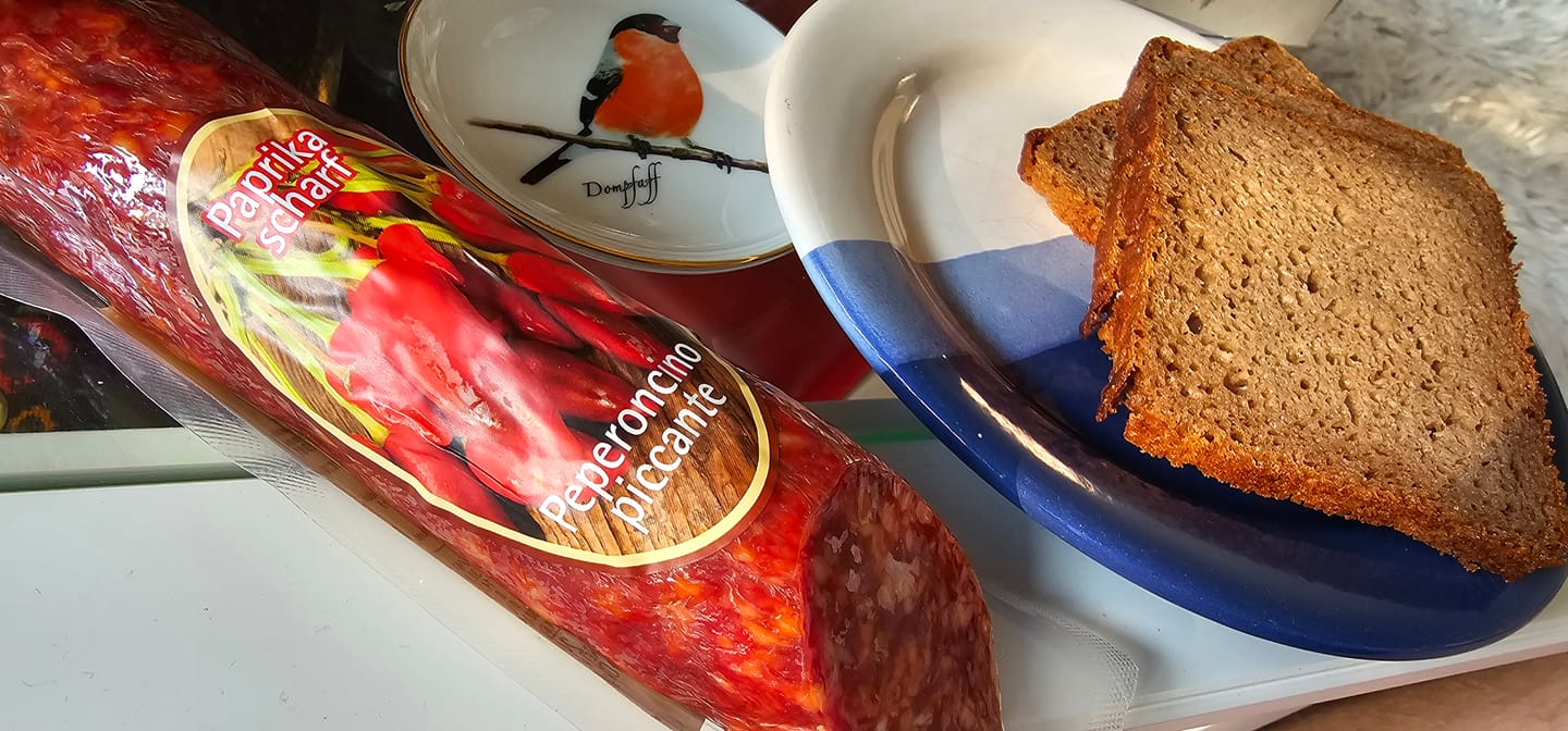 Customer photo review of Peperoncino Salami - 200g