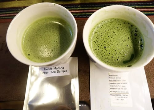 Customer photo review of Saemidori Matcha Henta