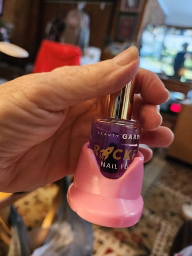 Customer photo review of Rocket Nail Fuel Nail Repair - Purple