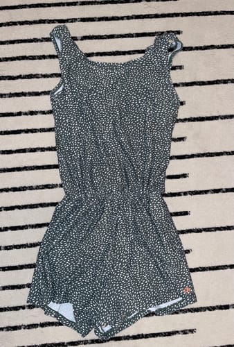 Customer photo review of sage swim romper