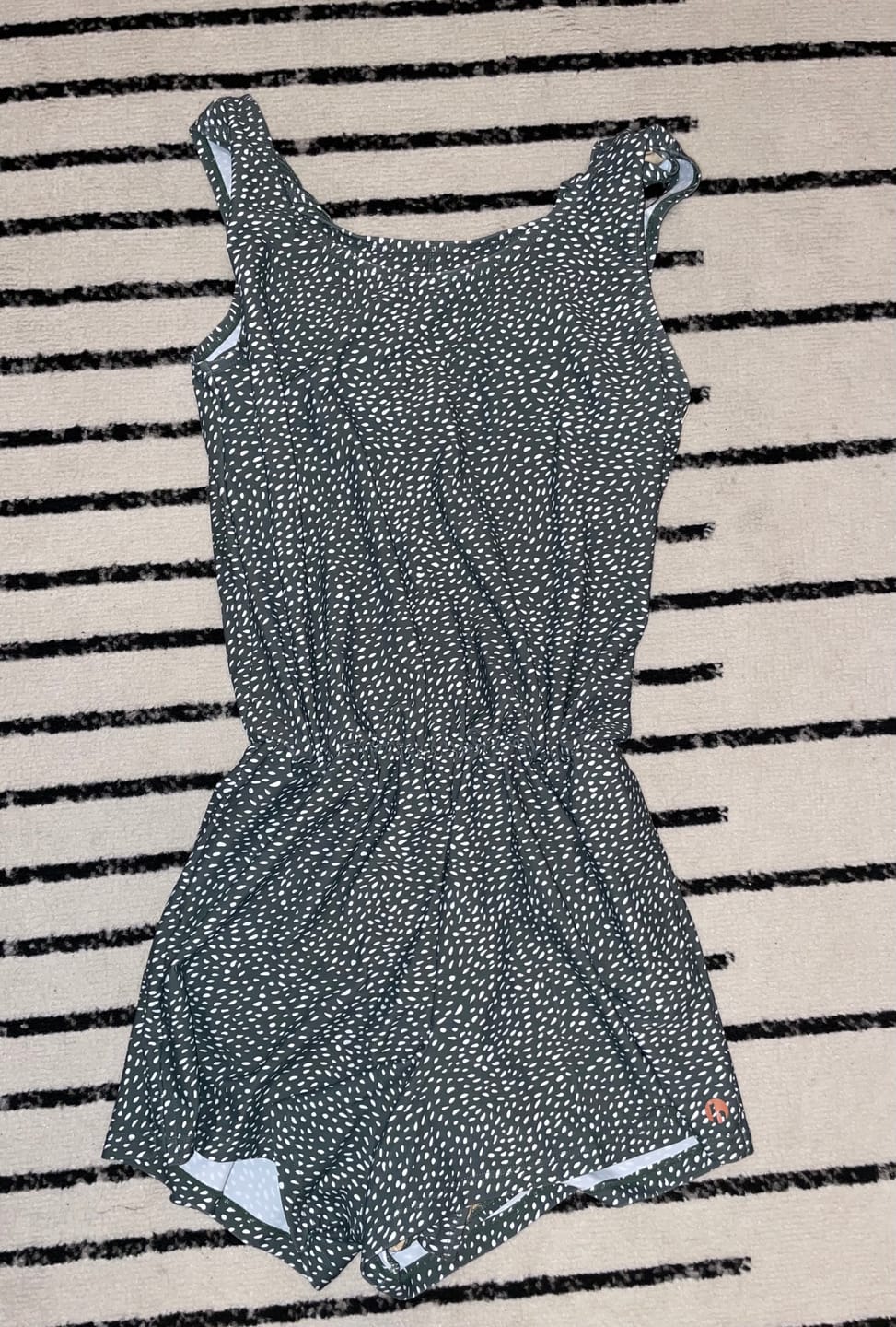 Customer photo review of sage swim romper
