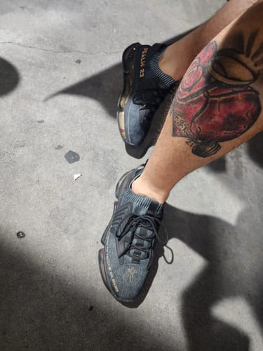 Customer photo review of Men's Black Psalm 23s - First Edition Christian Shoes
