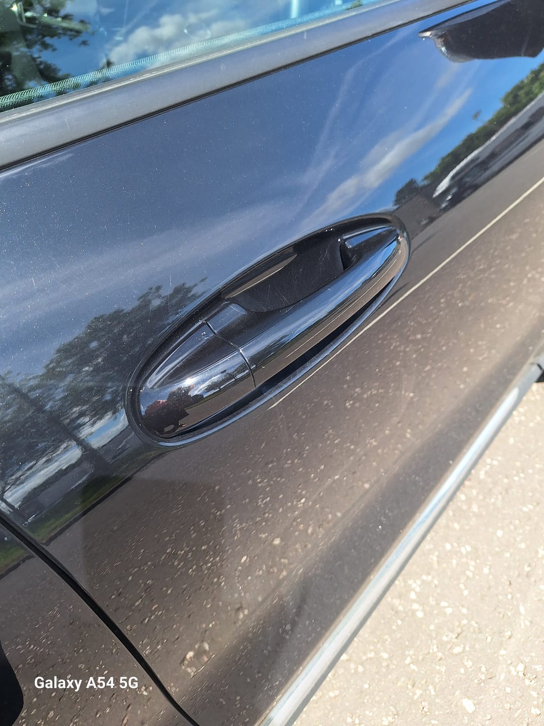Customer photo review of Standard Door Handle Lock Cover Mk8/8.5 Fiesta / Mk2 Puma