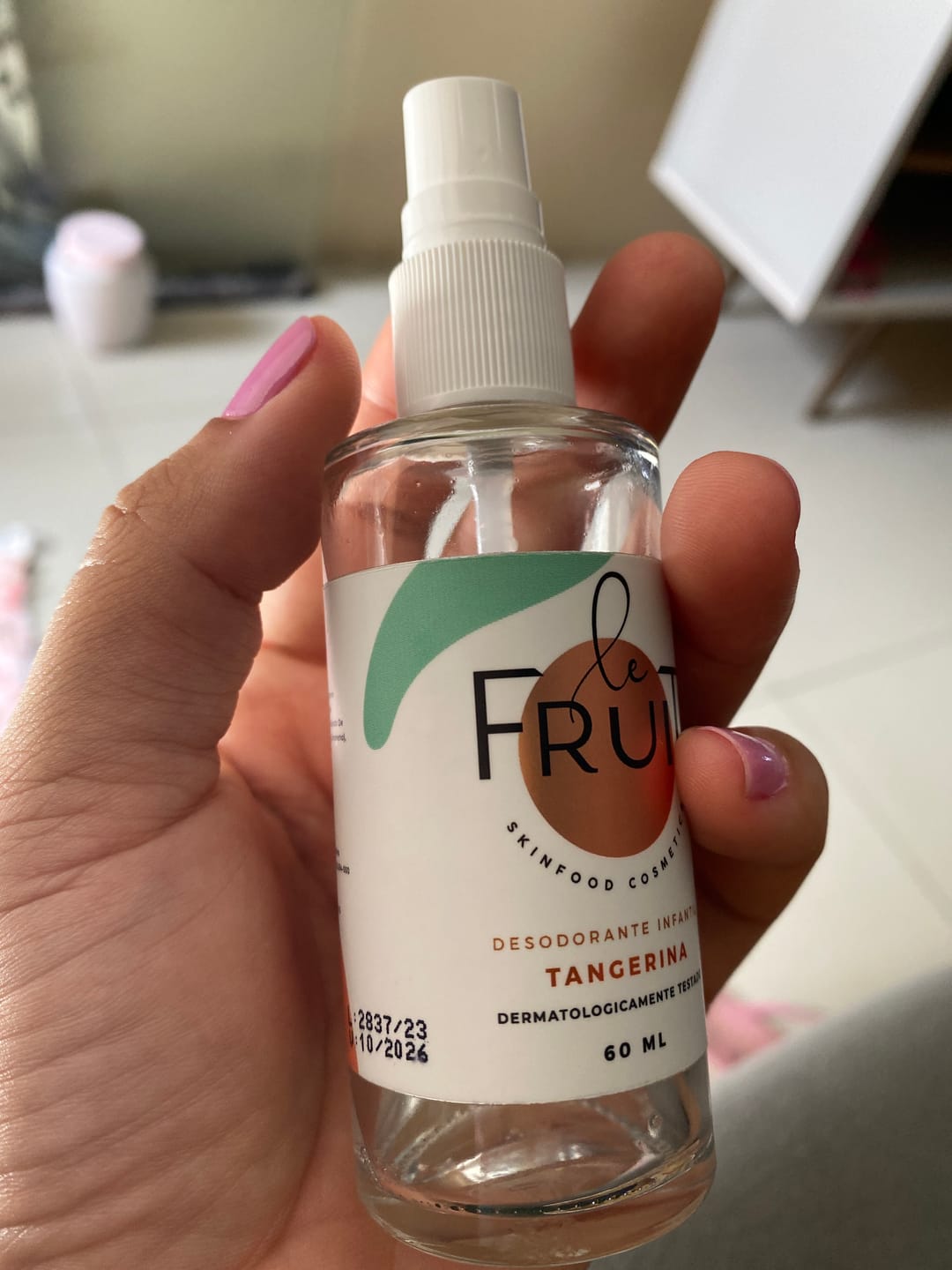 Customer photo review of Desodorante Diário Teen