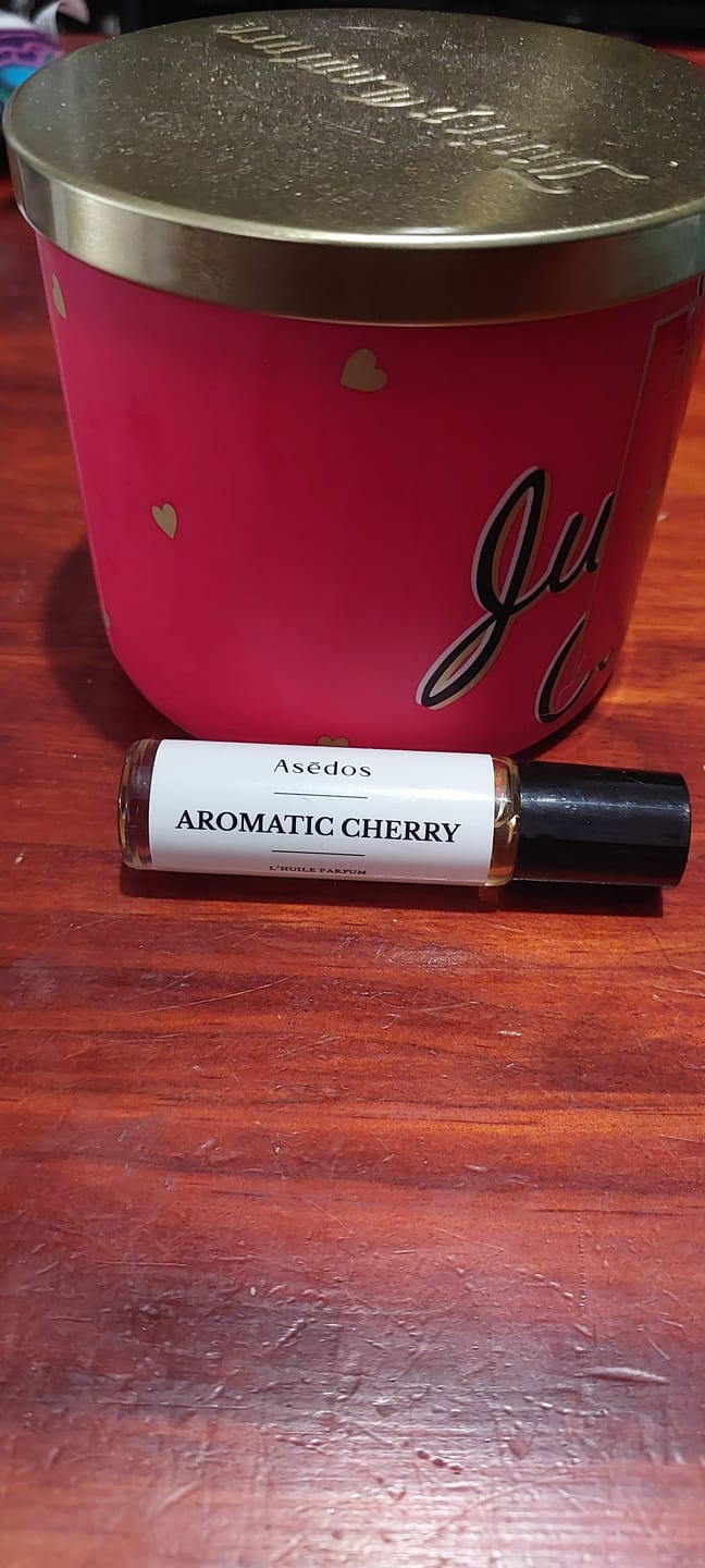 Customer photo review of AROMATIC CHERRY PERFUME OIL