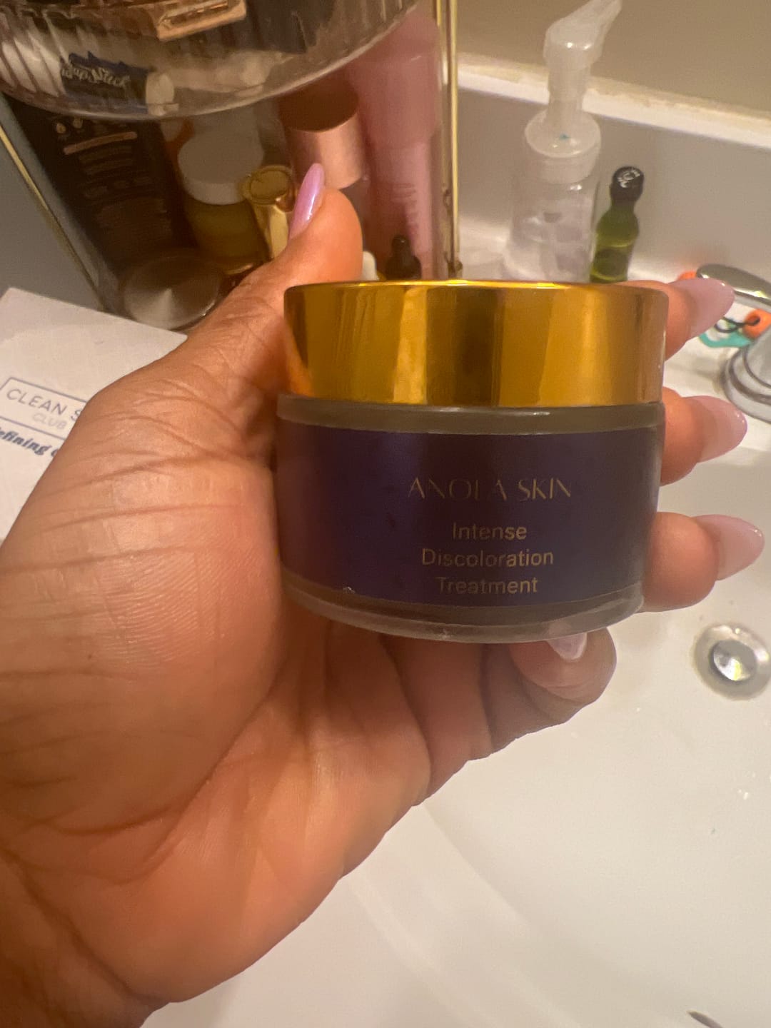 Customer photo review of Intense Discoloration Treatment (Rapid Action)