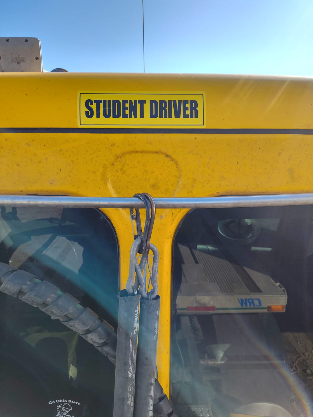 Customer photo review of Student Driver Sticker