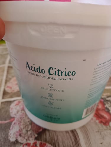 Customer photo review of Acido Citrico Anidro OH