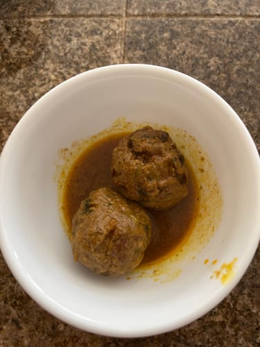 Customer photo review of Halal Goat Ground Meat