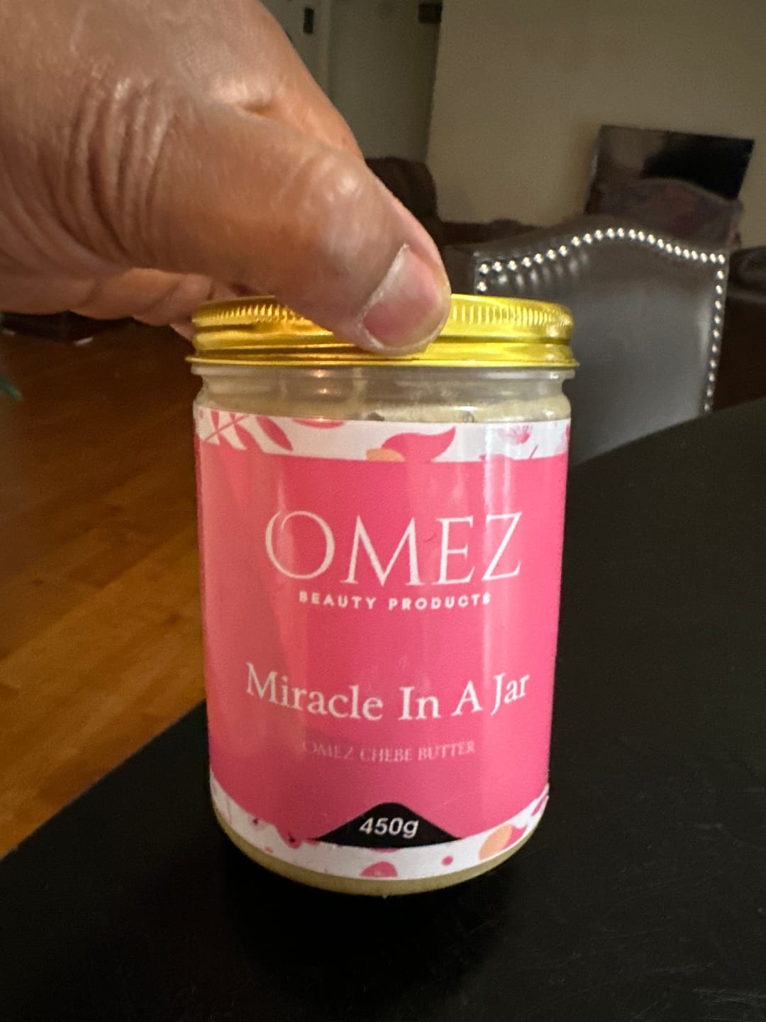 Customer photo review of Omez miracle in a jar Chebe butter